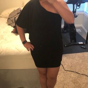 Black cocktail dress